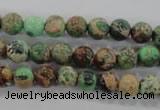 CDE851 15.5 inches 6mm round dyed sea sediment jasper beads wholesale