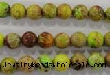 CDE863 15.5 inches 10mm round dyed sea sediment jasper beads wholesale