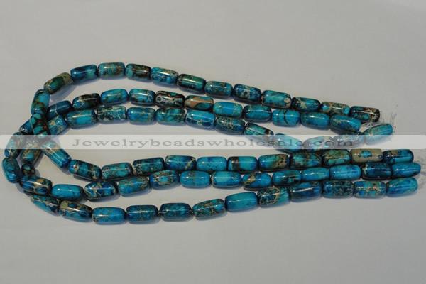 CDI285 15.5 inches 8*16mm column dyed imperial jasper beads