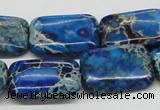 CDI56 16 inches 18*25mm rectangle dyed imperial jasper beads wholesale