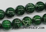 CDI70 16 inches 12mm round dyed imperial jasper beads wholesale