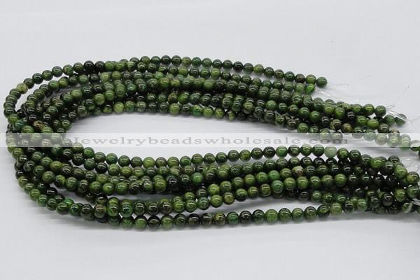 CDJ01 15.5 inches 6mm round Canadian jade beads wholesale