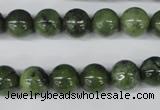 CDJ100 15.5 inches 10mm round Canadian jade beads wholesale