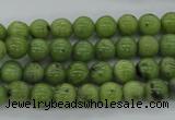 CDJ138 15.5 inches 5mm round Canadian jade beads wholesale