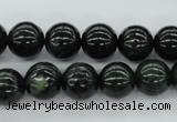 CDJ140 15.5 inches 8mm round Canadian jade beads wholesale