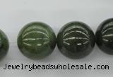 CDJ143 15.5 inches 18mm round Canadian jade beads wholesale