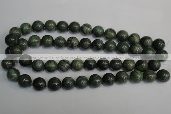 CDJ17 15.5 inches 16mm round Canadian jade beads wholesale