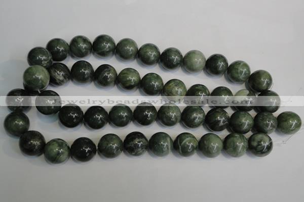 CDJ18 15.5 inches 18mm round Canadian jade beads wholesale