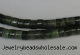 CDJ25 15.5 inches 4*6mm heishi Canadian jade beads wholesale