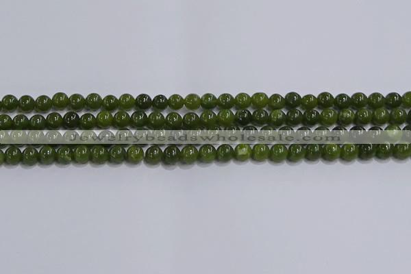 CDJ271 15.5 inches 6mm round Canadian jade beads wholesale