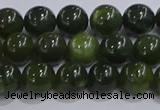 CDJ272 15.5 inches 8mm round Canadian jade beads wholesale