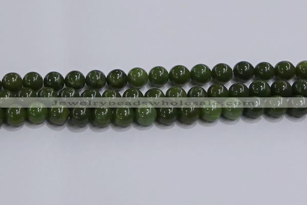 CDJ274 15.5 inches 12mm round Canadian jade beads wholesale