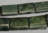 CDJ34 15.5 inches 13*18mm flat tube Canadian jade beads wholesale