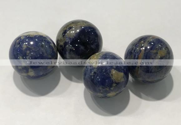 CDN1016 25mm round sodalite decorations wholesale