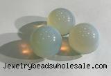 CDN1038 30mm round opal decorations wholesale