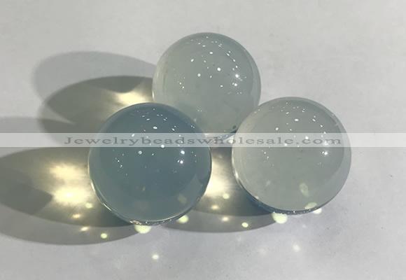 CDN1040 30mm round opal decorations wholesale