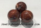 CDN1108 30mm round brecciated jasper decorations wholesale