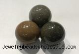 CDN1125 30mm round jasper decorations wholesale