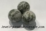 CDN1155 30mm round Mashan jade decorations wholesale