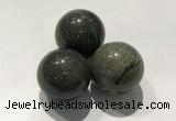 CDN1165 30mm round jasper decorations wholesale