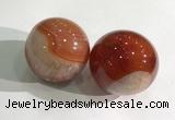 CDN1207 40mm round druzy agate decorations wholesale