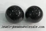 CDN1245 40mm round gemstone decorations wholesale