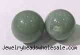 CDN1248 40mm round green aventurine decorations wholesale