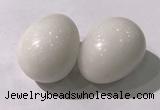 CDN1350 35*45mm egg-shaped candy jade decorations wholesale