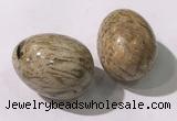 CDN1381 35*45mm egg-shaped feldspar decorations wholesale