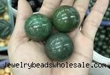 CDN17 30mm round pyrite gemstone decorations wholesale