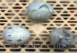 CDN318 30*40mm egg-shaped picasso jasper decorations wholesale