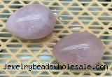 CDN331 35*50mm egg-shaped rose quartz decorations wholesale