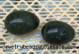 CDN354 35*50mm egg-shaped Canadian jade decorations wholesale