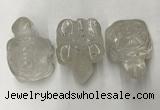 CDN430 28*45*22mm turtle white crystal decorations wholesale