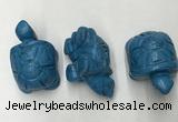 CDN436 28*45*22mm turtle imitation turquoise decorations wholesale