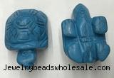 CDN455 38*55*28mm turtle imitation turquoise decorations wholesale