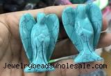 CDN493 35*50mm angel imitation turquoise decorations wholesale