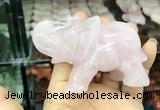 CDN530 35*80*55mm elephant rose quartz decorations wholesale