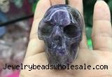 CDN552 35*50*40mm skull dogtooth amethyst decorations wholesale