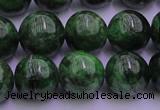 CDP53 15.5 inches 9mm round A grade diopside gemstone beads