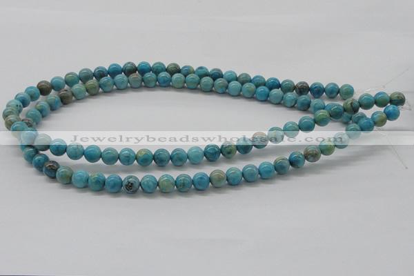 CDS02 16 inches 8mm round dyed serpentine jasper beads wholesale