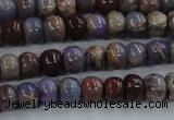 CDS276 15 inches 3*5mm rondelle dyed serpentine jasper beads