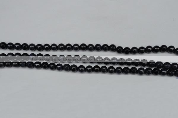 CDU101 15.5 inches 6mm round blue dumortierite beads wholesale