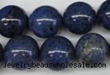 CDU107 15.5 inches 18mm round blue dumortierite beads wholesale