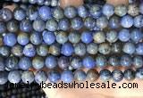 CDU362 15.5 inches 8mm round sunset dumortierite beads wholesale