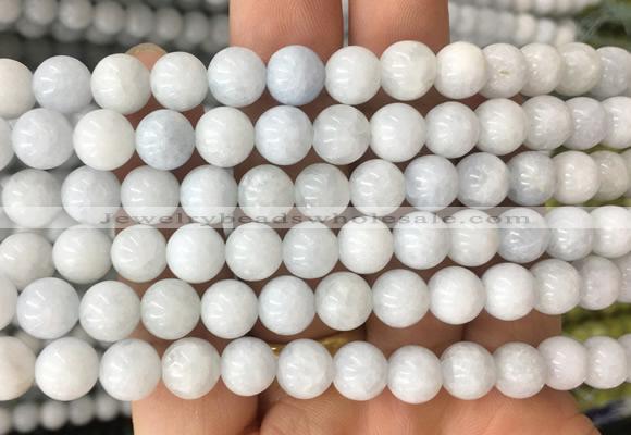 CEBS02 15 inches 8mm round celestite gemstone beads wholesale