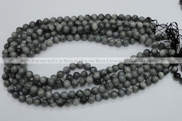 CEE04 15.5 inches 8mm round eagle eye jasper beads wholesale