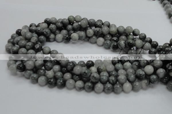 CEE05 15.5 inches 10mm round eagle eye jasper beads wholesale