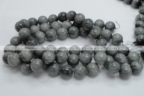 CEE07 15.5 inches 18mm round eagle eye jasper beads wholesale