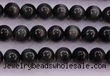 CEE501 15.5 inches 6mm round AAA grade green eagle eye jasper beads